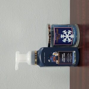 Bath & Body Works COCONUT ANGEL CAKE Foaming Hand Soap & Candle Gift Set